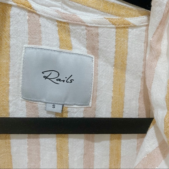 Rails June Top in Amber Stripe - Picture 15 of 15